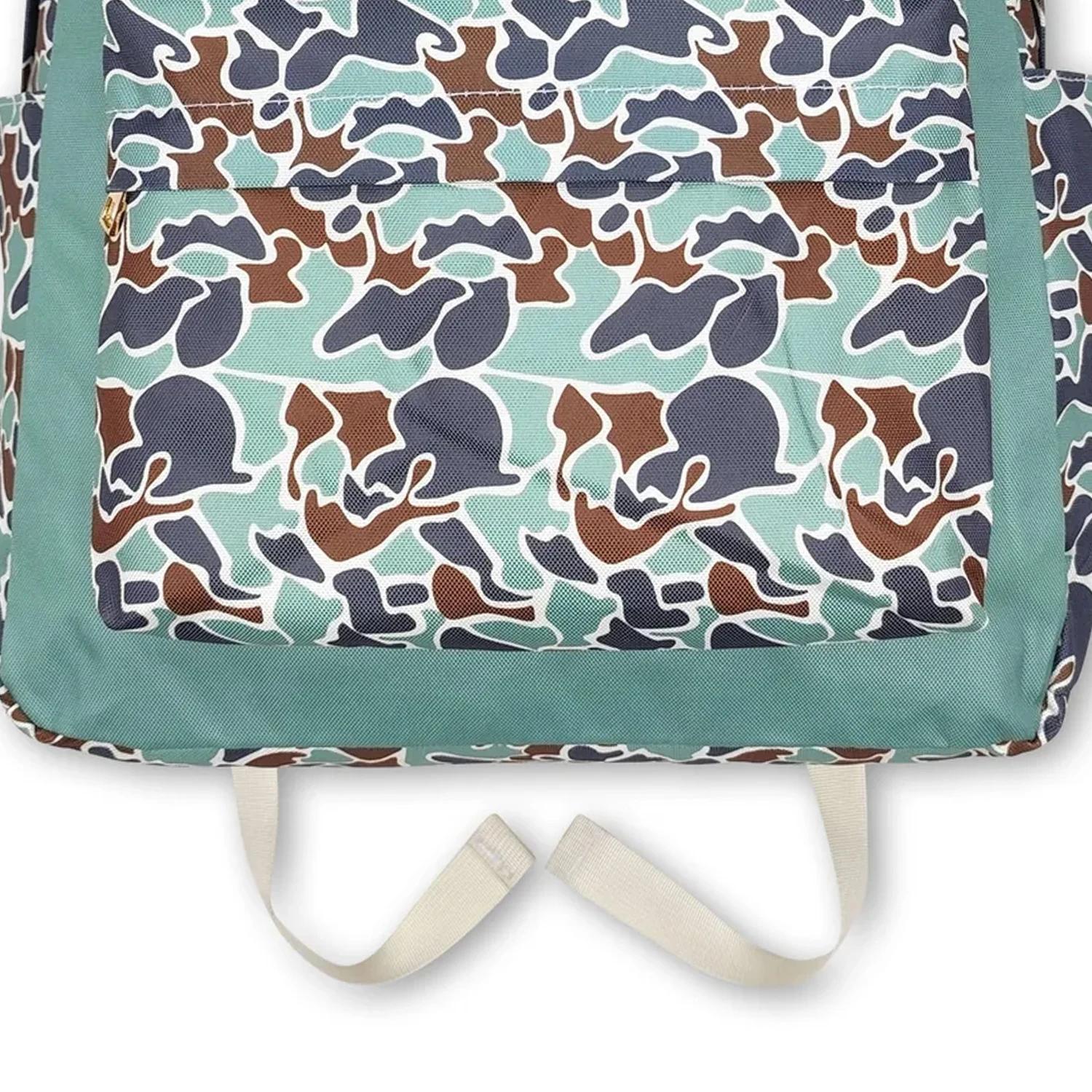 Sac à dos de chasse pour enfants garçons, camouflage canard