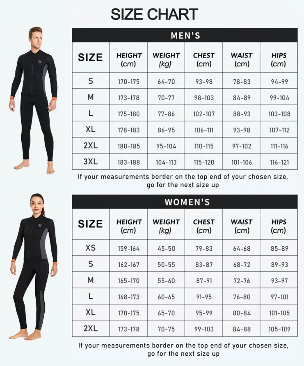 3mm néoprène hommes combinaison de plongée manteau adulte femmes à manches longues hauts de plongée 