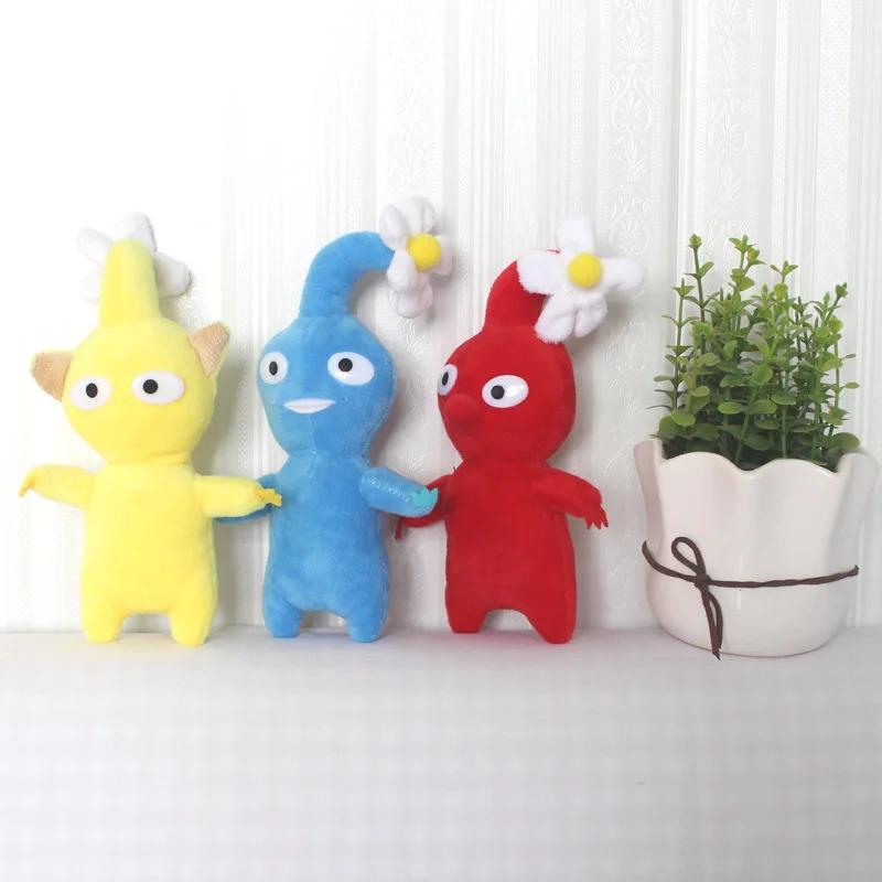 15CM Pikmin peluche poupée jeu Olimar fleur feuilles bourgeon Chappy Bulborb doux peluche rouge jaun
