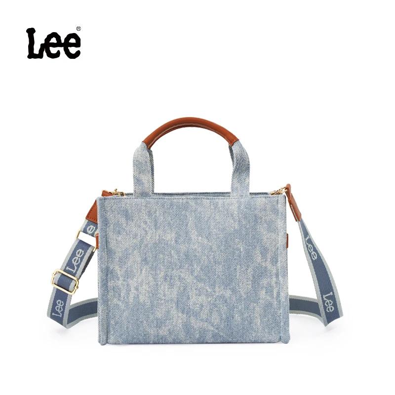 Sac fourre-tout en toile LEE pour femme, grande et petite taille, sac à main quotidien pour le collè