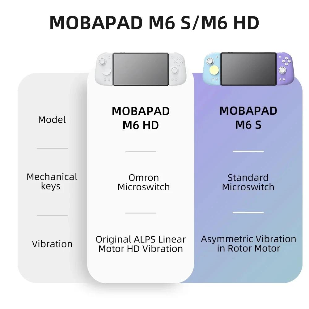 Support de contrôleur Mobapad M6s pour Nintendo Switch/Switch Oled Hall Joystick manette de jeu Blue