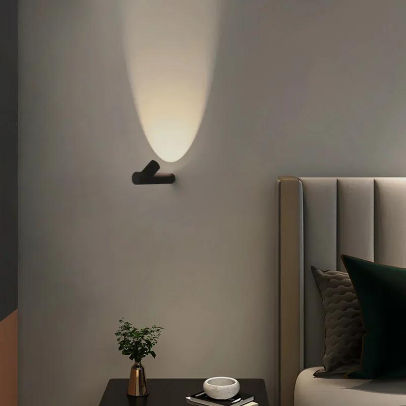 6W COB étanche AC85-265V monté en Surface mur LED lumière moderne nordique Luminaire intérieur appli