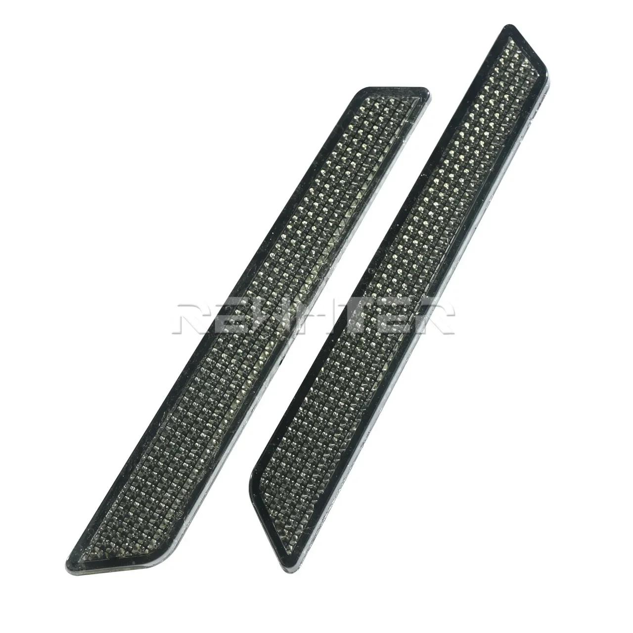 Couvercle de loquet réflecteur de protection pour sacoche de moto, 2 pièces, pour Harley Touring Ele