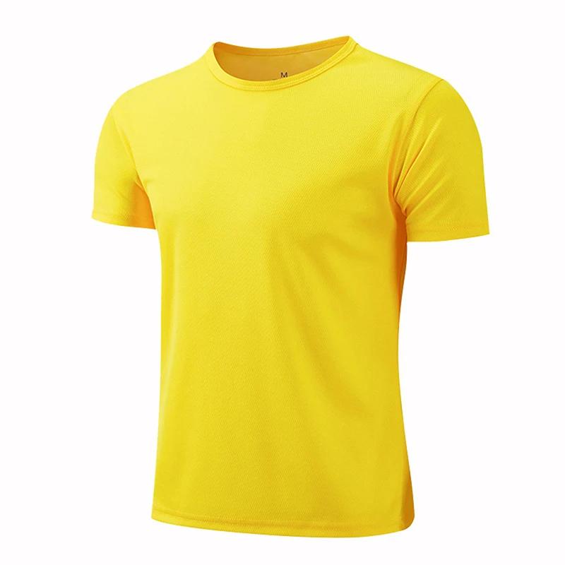 T-shirt sport manches courtes homme femme - Maillot gym fitness course respirant séchage rapide