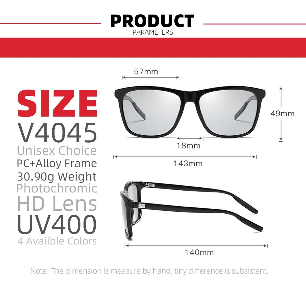 Lunettes de soleil de pêche classiques pour hommes et femmes, polarisées, monture carrée en métal, U