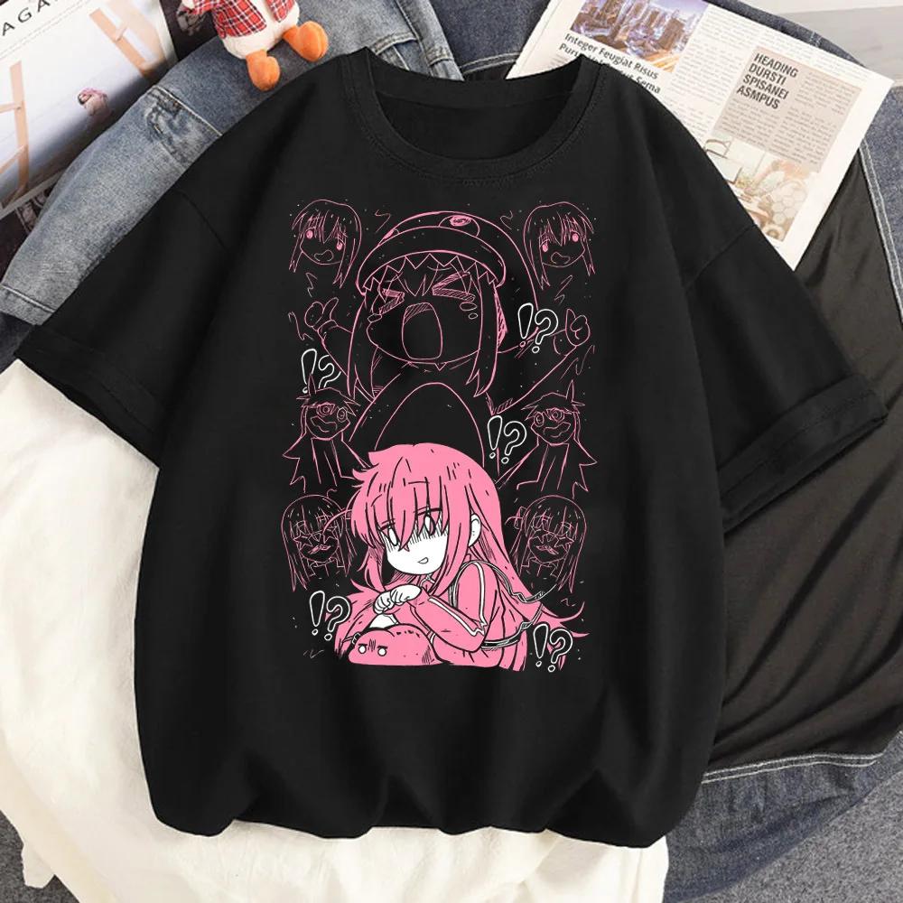 Bocchi the Rock chemise adolescent années 2000 kawaii Grunge années 80 Punk Vintage t-shirt gothique