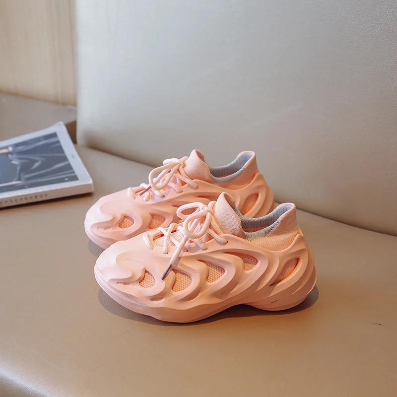 Chaussures de Course Confortables et Légères pour Enfant et Adolescent Garçon et Fille, Nouvelle Col