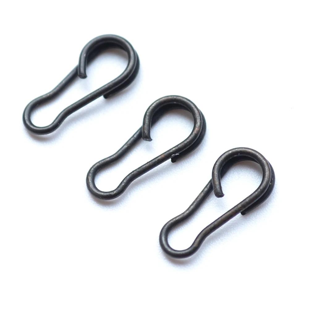 Clips à pression pour la pêche, 60 pièces, maillons de vitesse, pivotant, changement rapide, Termina