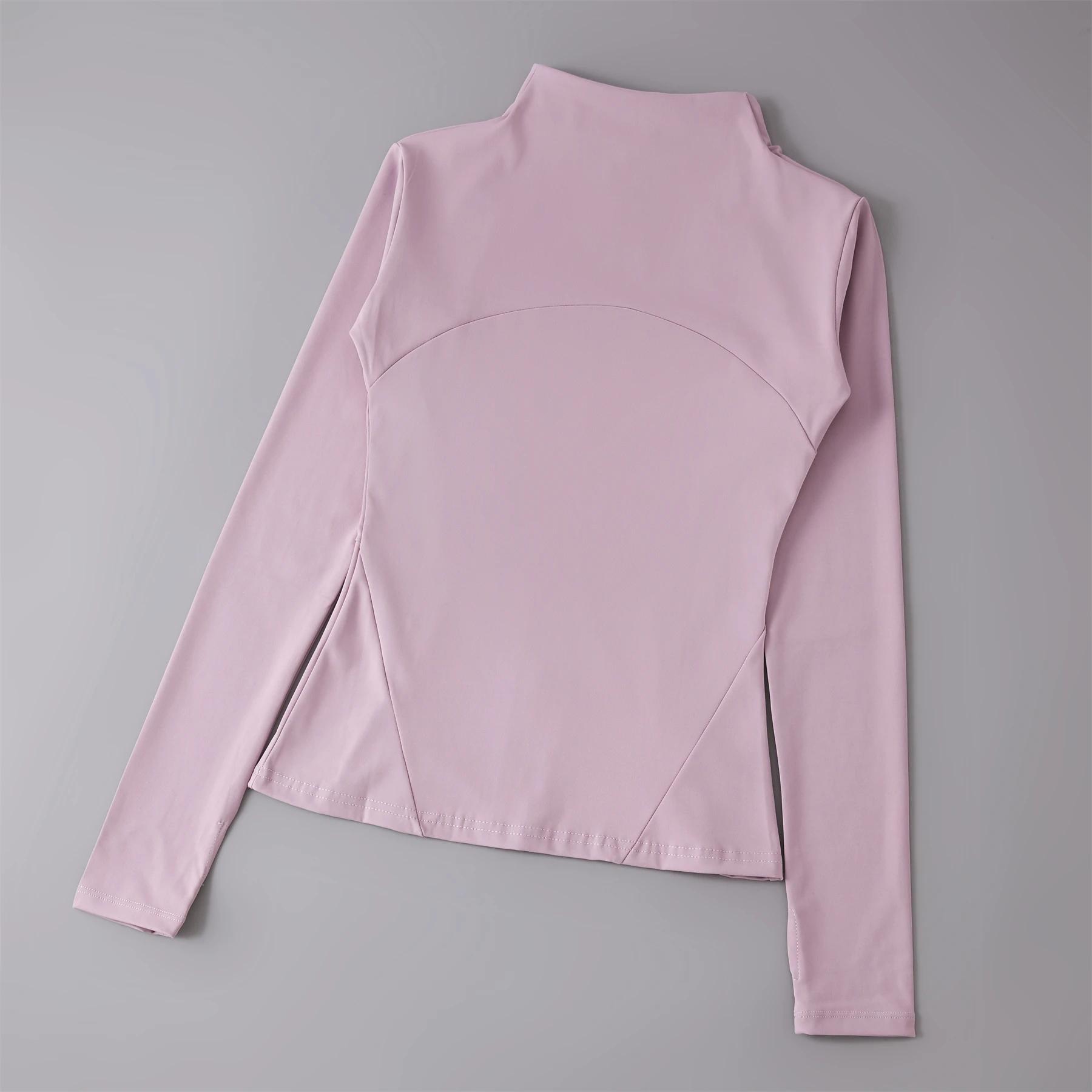 Vêtements de Yoga coupe-vent vêtements de sport femme course à manches longues sweat-shirt vestes de