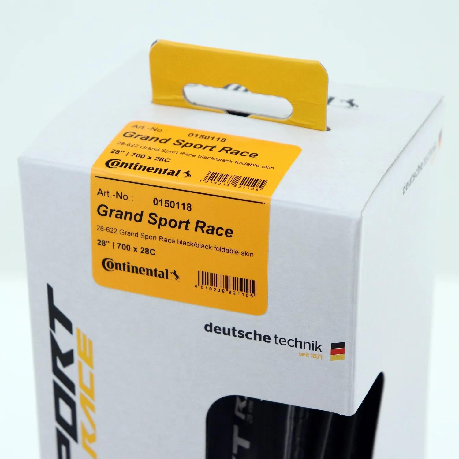 Pneu de vélo de route Continental Grand Sport pneu pliant de route 700x23c /700x25c/700x28c pneu mar