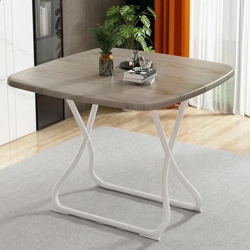 Table à manger pliante Premium 2025, Table carrée Simple et pliable pour petit appartement, Portable