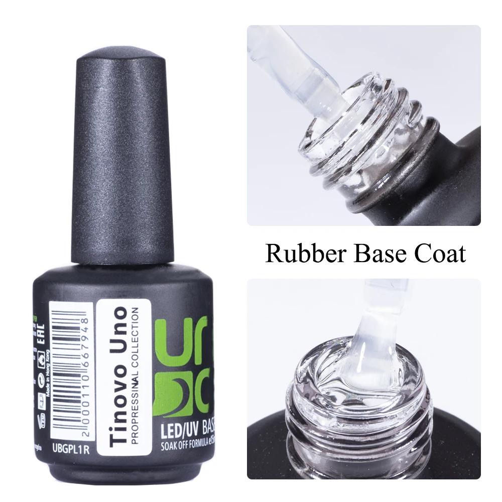 Tinovo Uno dernière Base en caoutchouc Gel vernis à ongles UV Semi Permanent épais solide couche de 