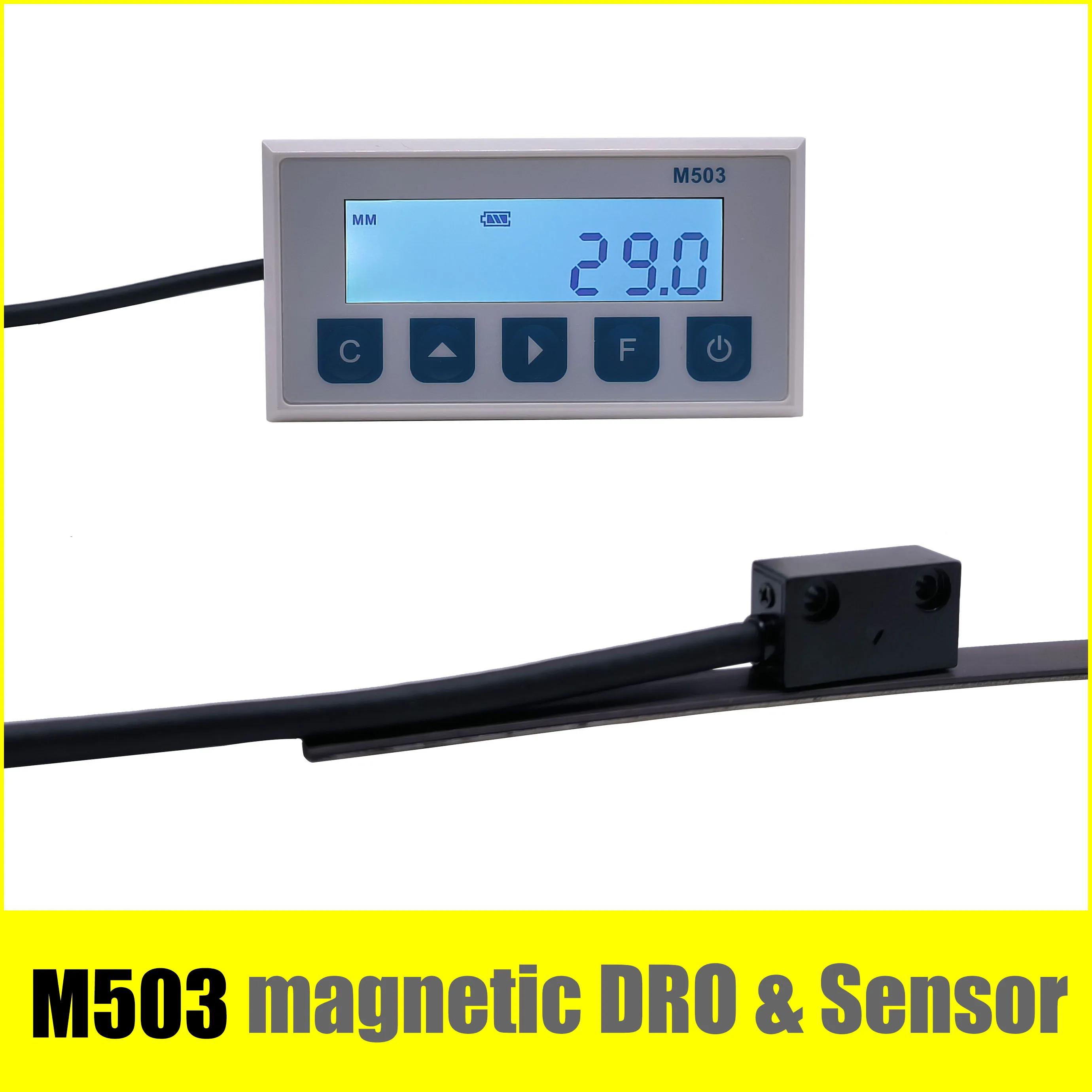 Balance magnétique M503, affichage DRO, système de mesure magnétique intégré, bande magnétique avec 