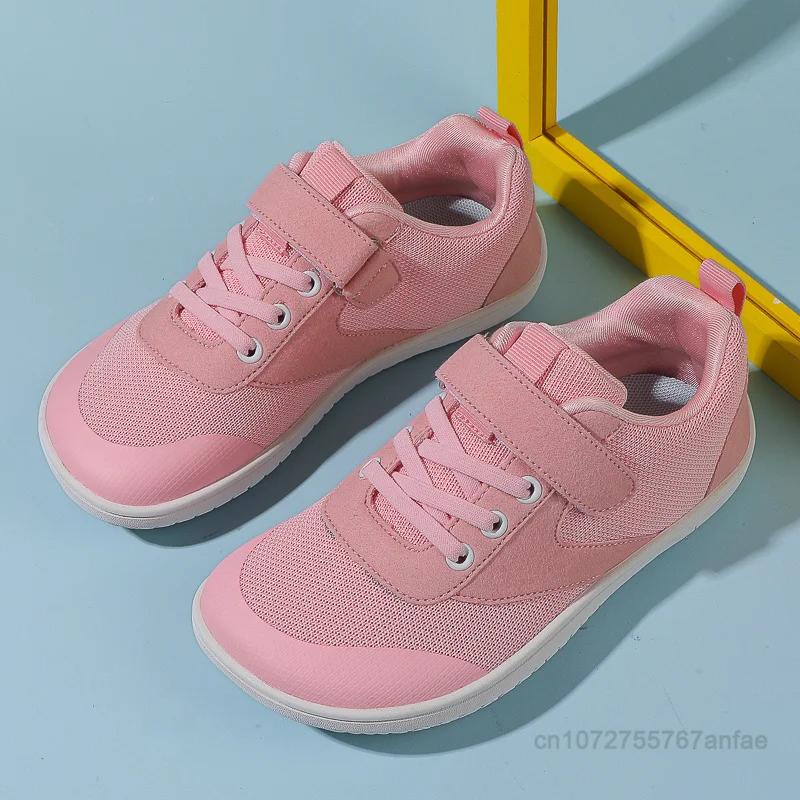 Chaussures pieds nus enfants minimalistes légères pour développement naturel du pied - Baskets garçons filles