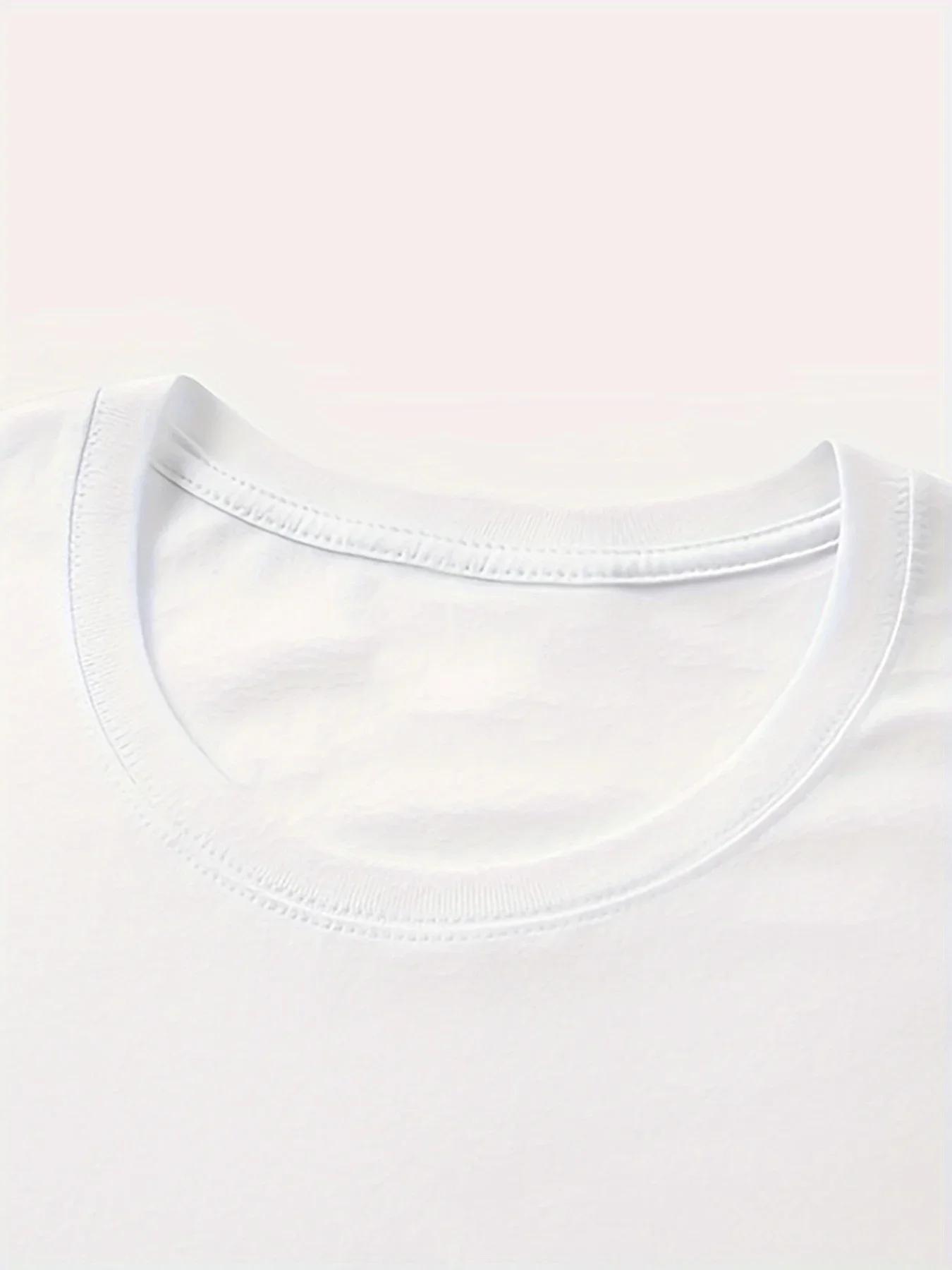 T-shirt manches courtes col rond femme, haut décontracté avec lettres de citron imprimées, Kawaii, S
