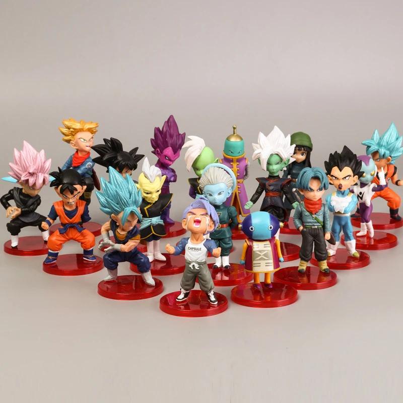 Dragon Ball Super fils Goku végéta Broly Buu figurine Dragon Ball ensemble de figurines Anime Figuri