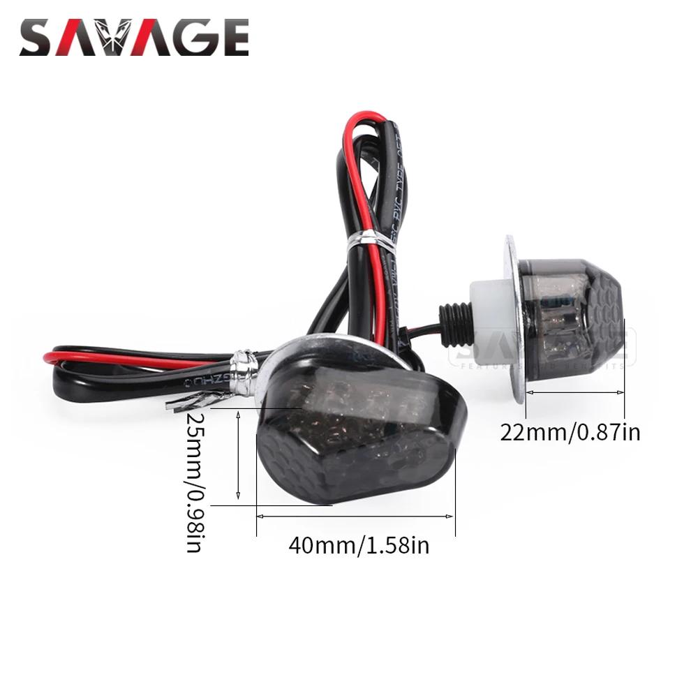 Clignotant LED 2025 pour YAMAHA YZF R7 R6 R1 R1M YZFR7 YZFR6, accessoires de moto, Mini indicateurs 
