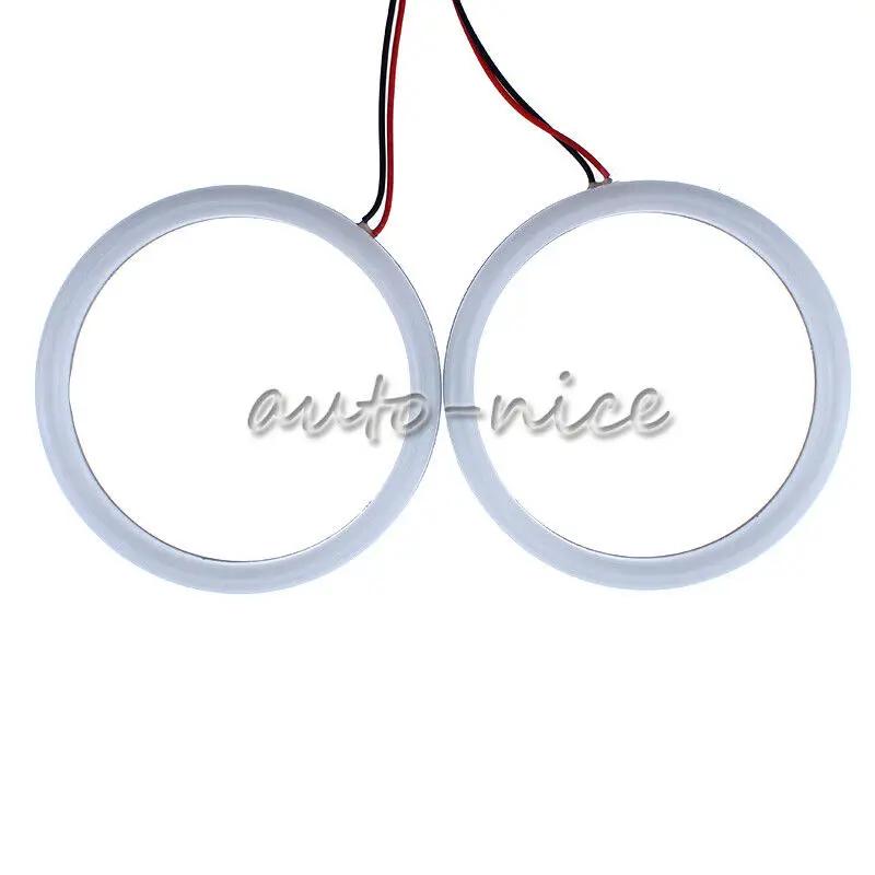 Anneau lumineux LED Angel Eye Halo, en coton blanc, pour BMW E46 OJ Coupé Facelift, 106mm