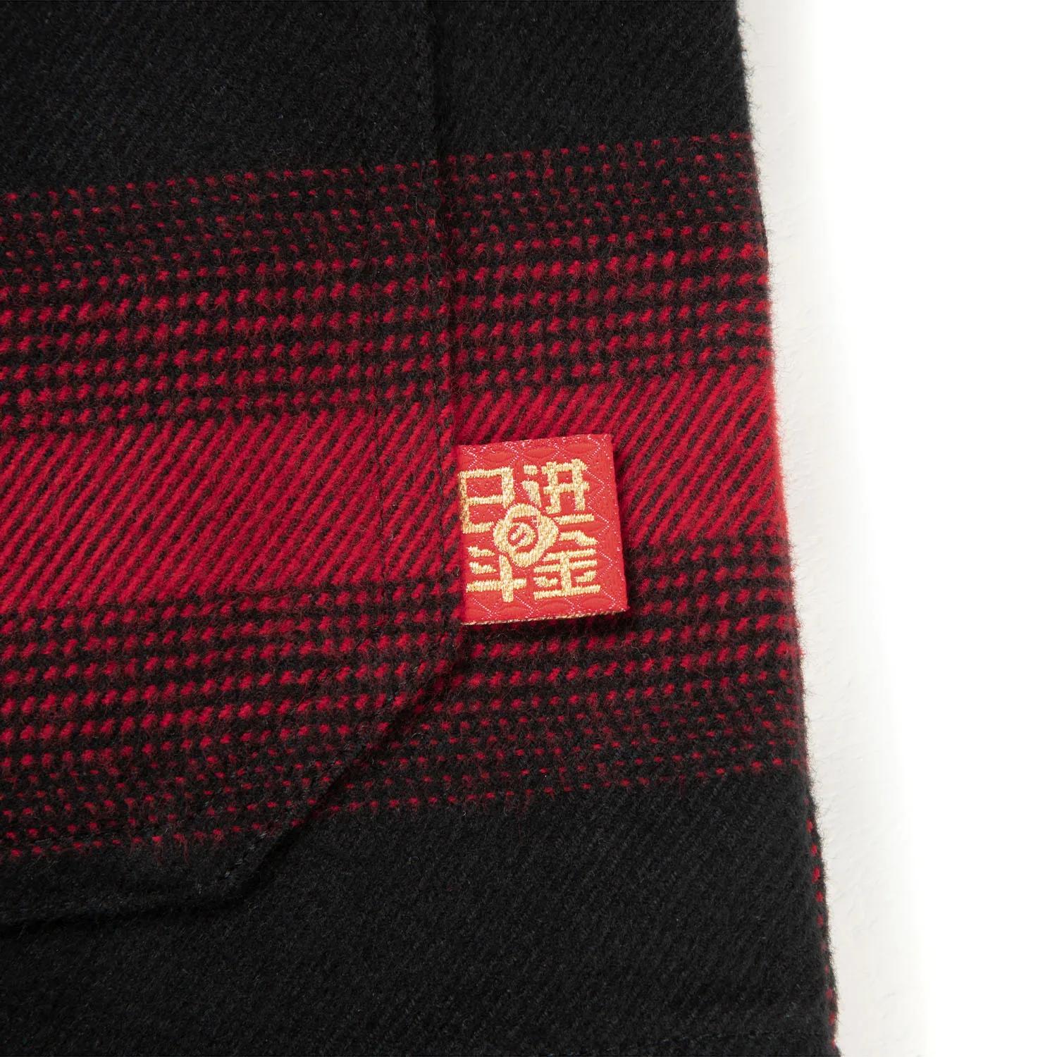 Li-ning hommes sport Style manteaux à la mode confortable rouge Plaid doublure à capuche vestes déco