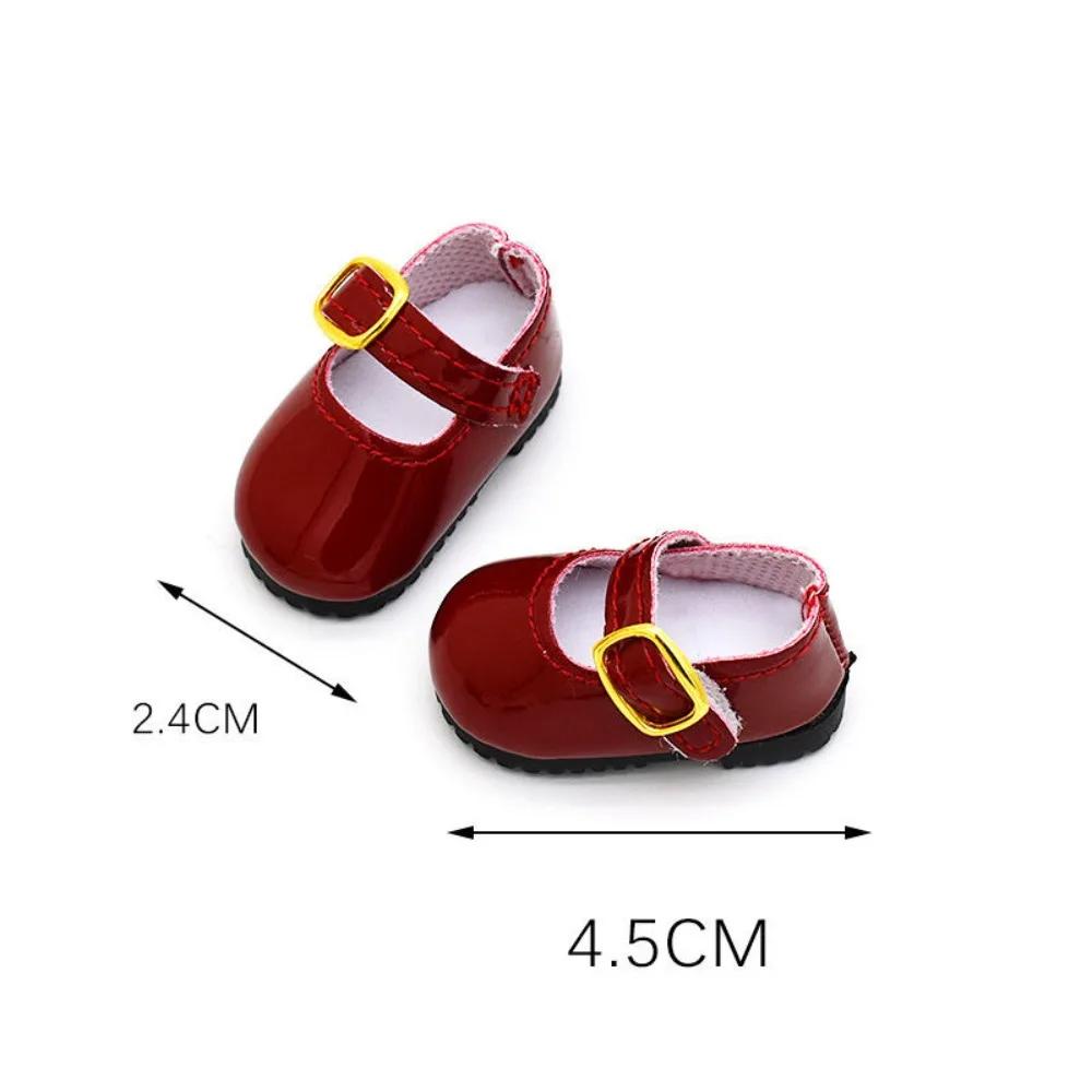 Mini chaussures en cuir au beurre pour enfants, accessoires de princesse, document de bonbons, jouet