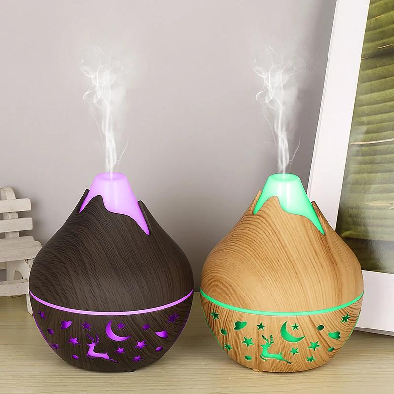Mini humidificateur à ultrasons USB, diffuseur d'huiles essentielles d'arôme, supporter ficateur d'a