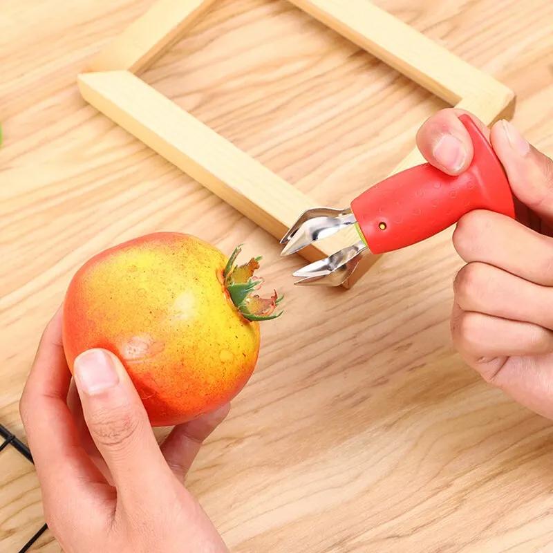 Harvey-Dissolvant de tiges de tomates, trancheur d'ananas, coupe-légumes, gadget de cuisine, 1 pièce