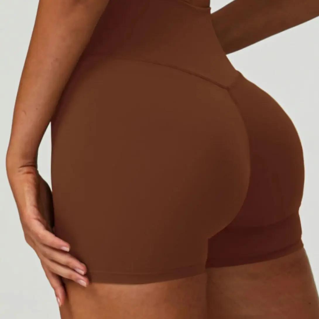 Shorts de sport Ningyu pour femmes, shorts de fitness, shorts de yoga, shorts de sport ajustés à tai