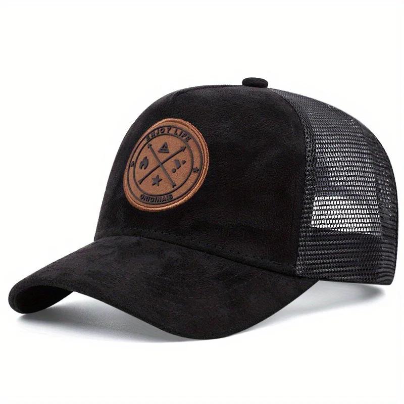 Offre spéciale casquette unisexe profiter de la vie lettre Patch casquettes de Baseball hommes femme