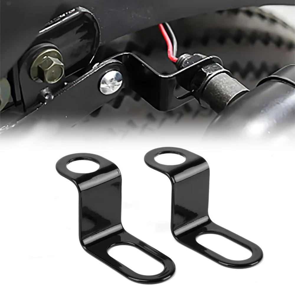 Clignotants de moto pour vélo électrique universel, supports de montage, clignotants arrière, trou d
