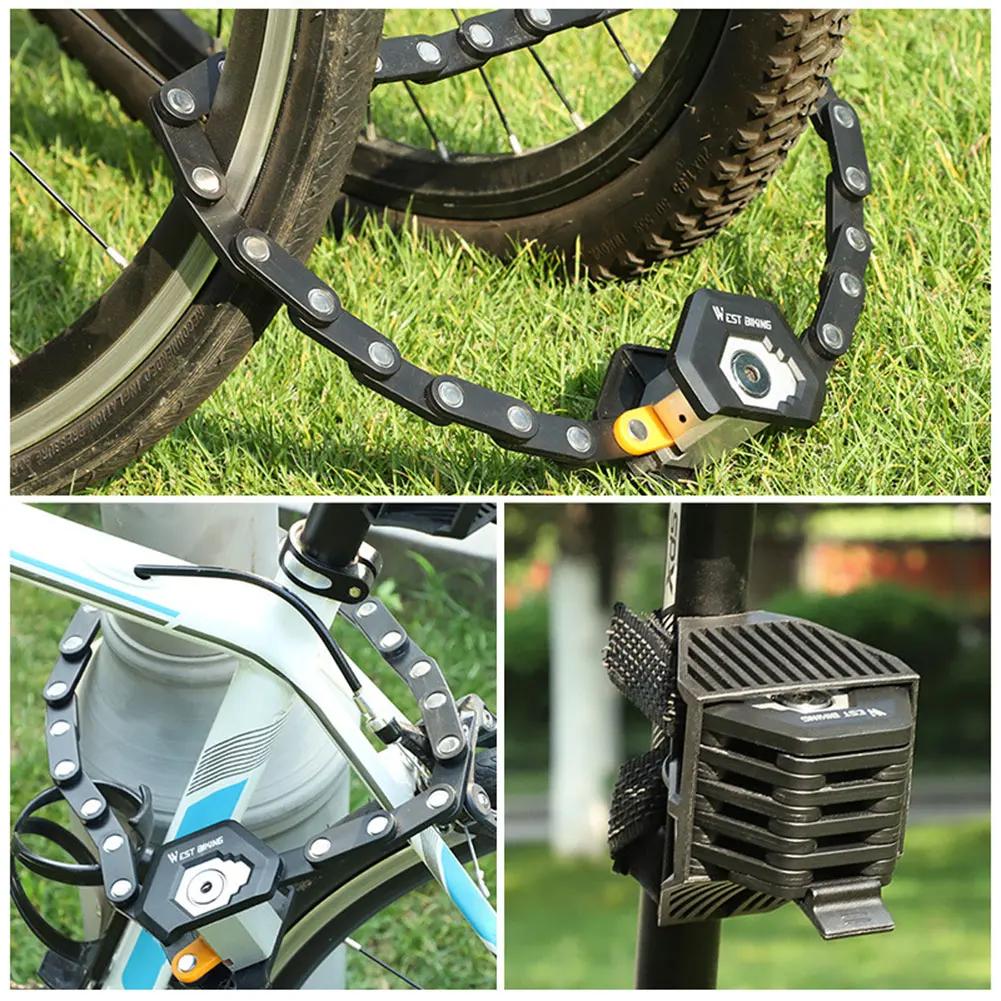 Serrure de vélo pour VTT, Scooter électrique, moto, mécanisme de verrouillage à clé pratique pour la