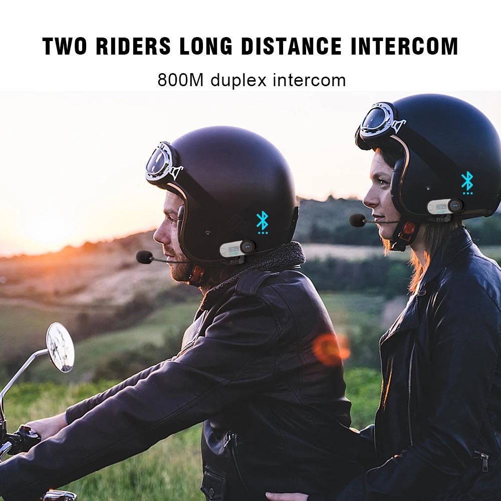 FreedConn T Com SC Bluetooth casque de moto Interphone casque écran LCD FM moto sans fil écouteur In