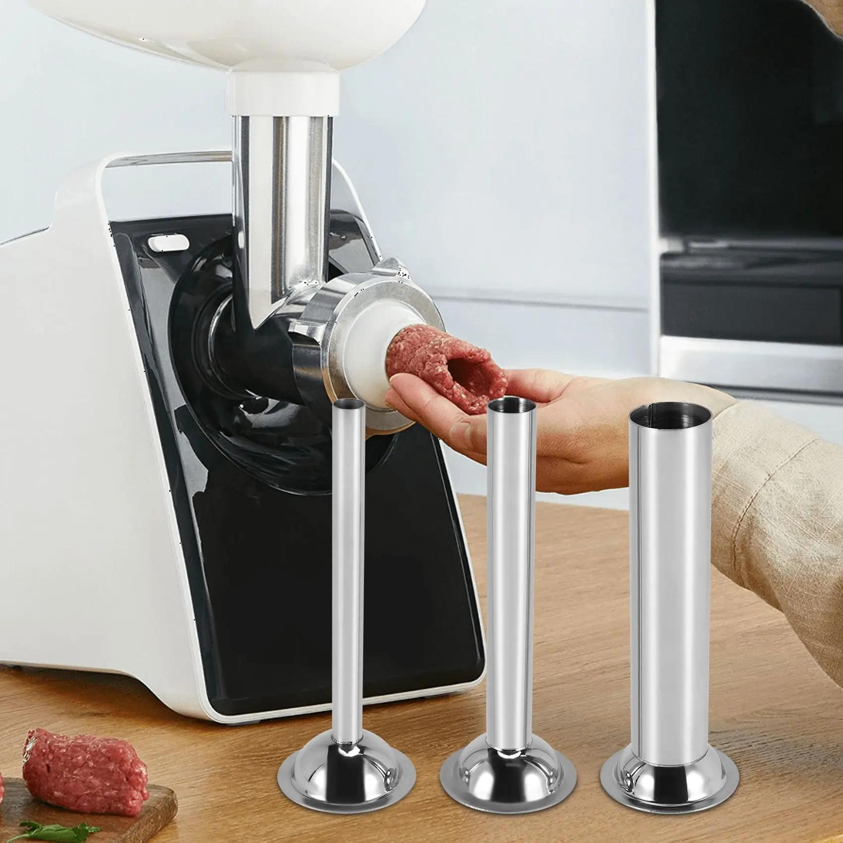Tube de remplissage de saucisse en acier inoxydable, diamètre de la base 58mm, tube de remplissage, 