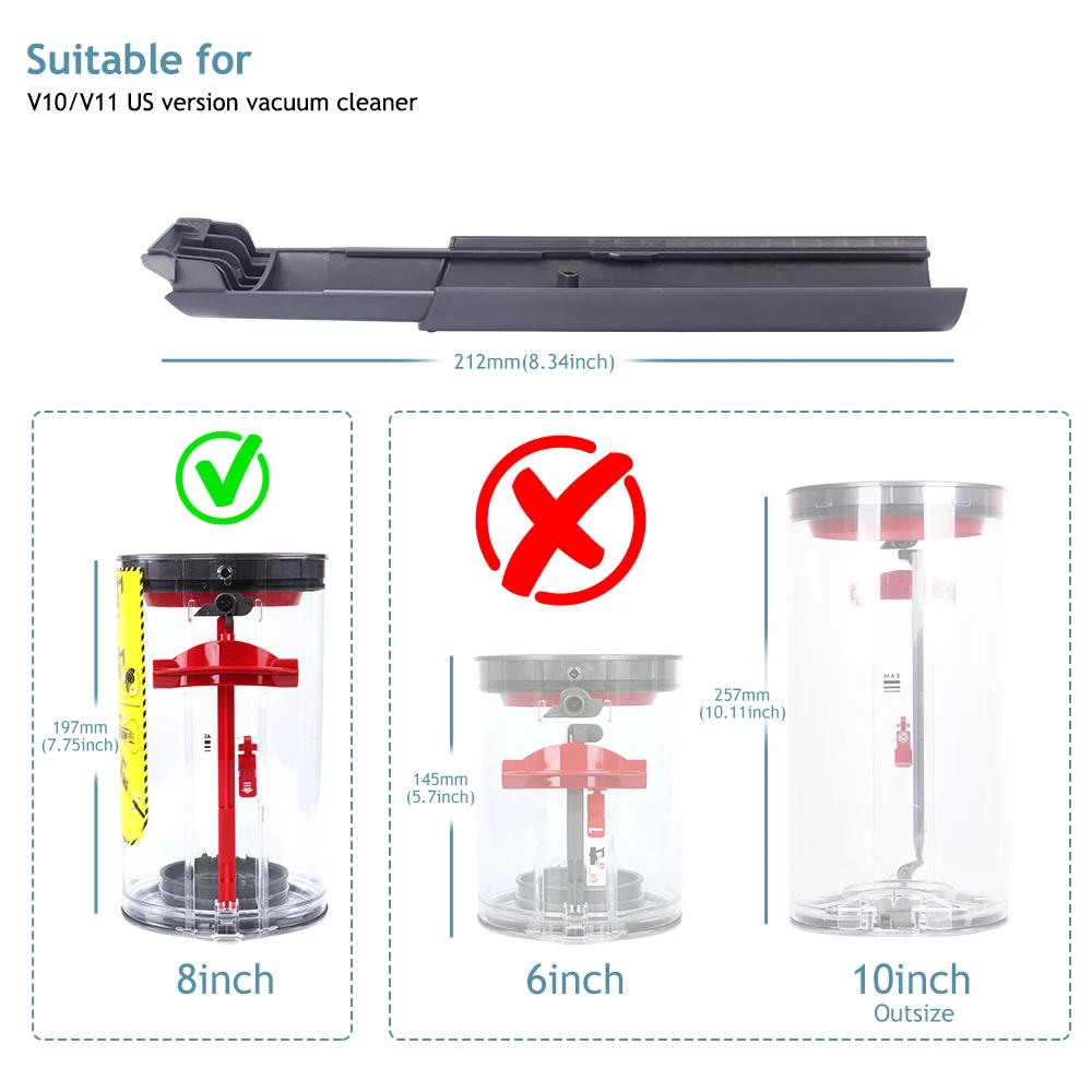Big Bin Runner – pièce de rechange pour aspirateur Dyson V10 V11 V15 SV12 SV14 SV15 SV22, grand défl