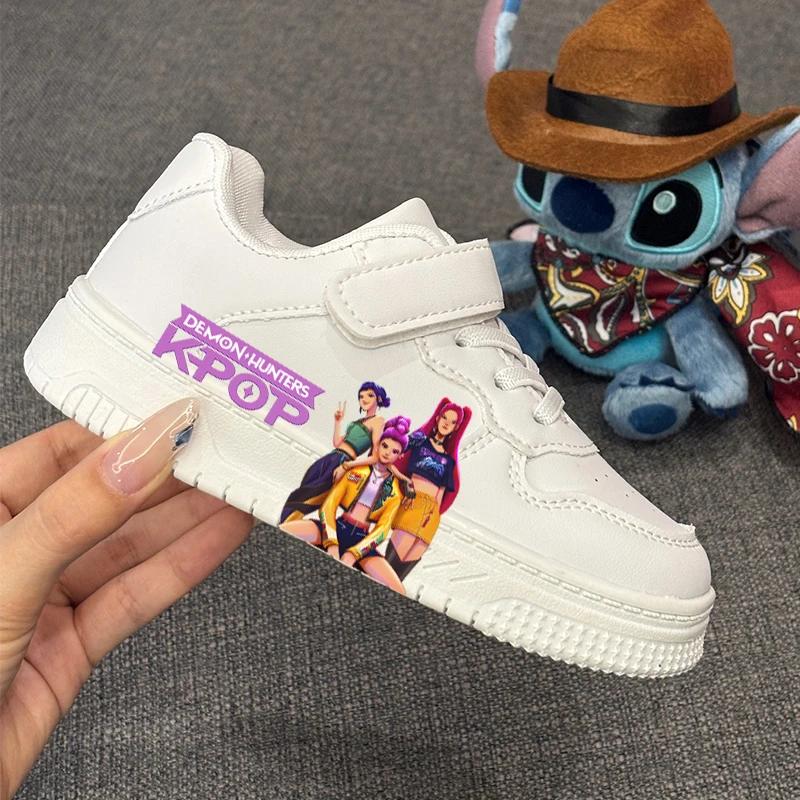 Chaussures décontractées KPOP pour enfants 2026 – Nouvelle collection de baskets blanches tendance p
