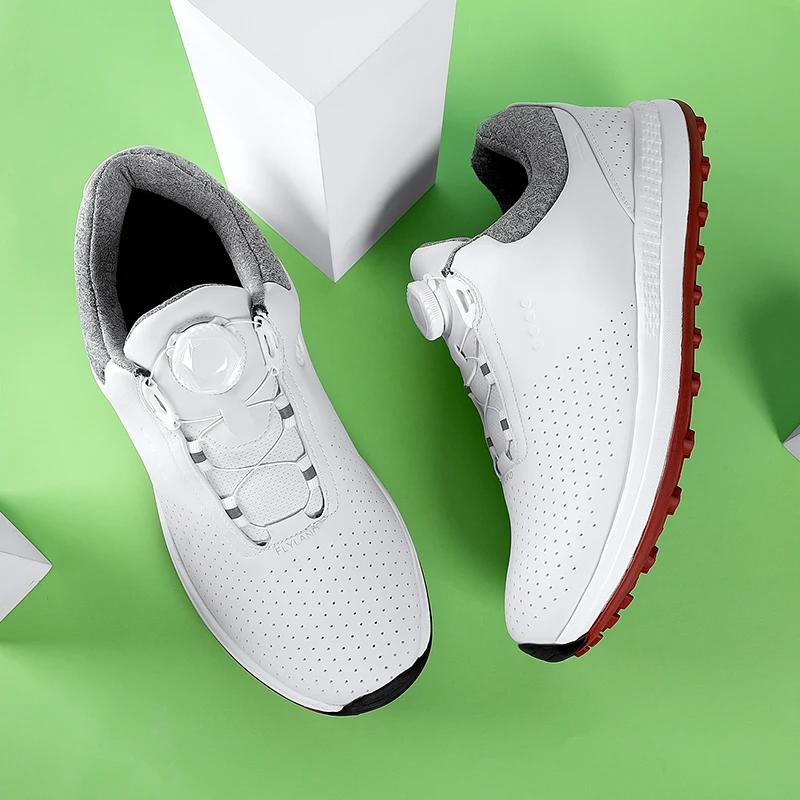 Chaussures de golf à semelle optique solide, baskets de sport en maille respirante, baskets à struct