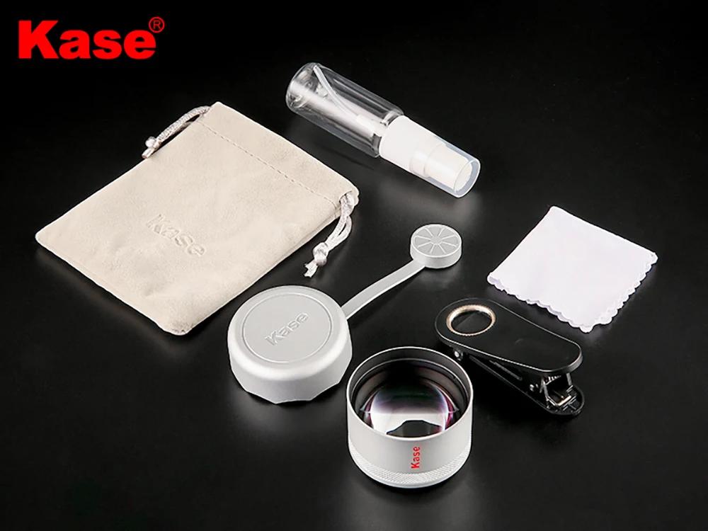 Objectif macro professionnel Kase pour smartphone avec clip pour iPhone 15 14 13 Huawei Xiaomi Samsu