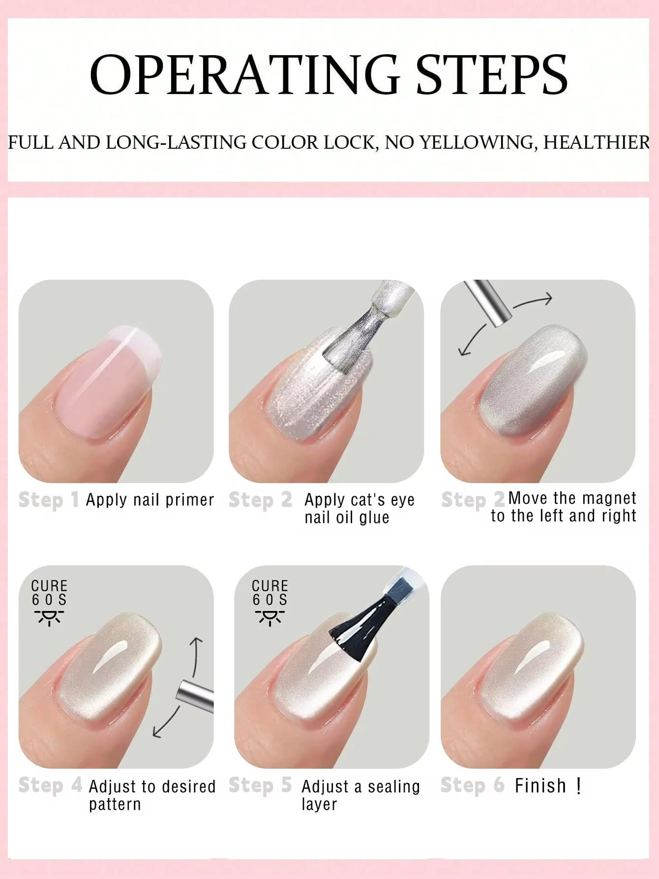 XEIJAYI 1pc 15ML bleu oeil de chat vernis à ongles Semi Permanent Nail Art trempage UV LED Salon de 