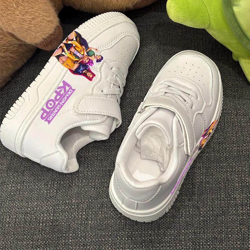 Chaussures décontractées KPOP pour enfants 2026 – Nouvelle collection de baskets blanches tendance p