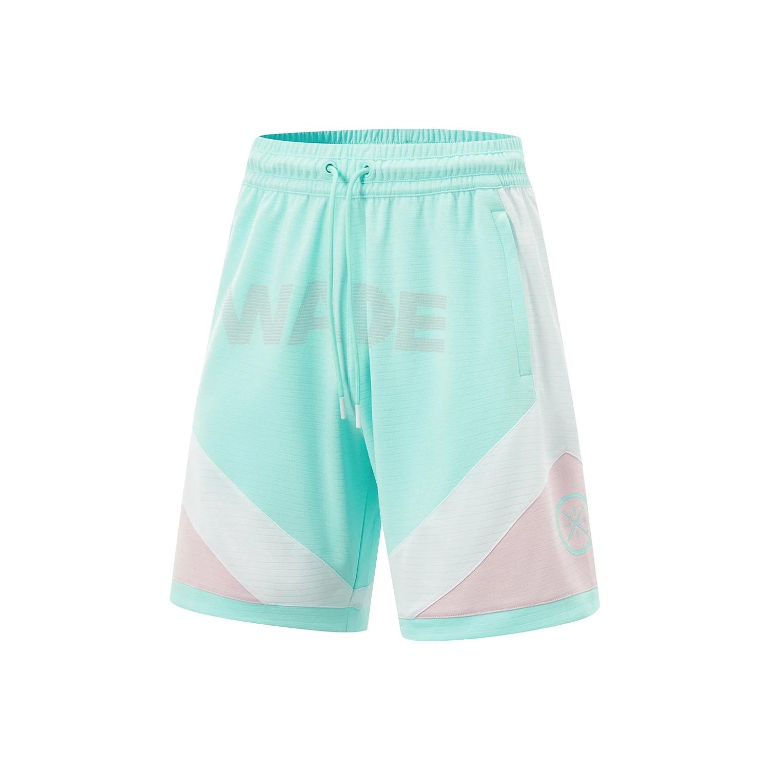Li-Ning Short de compétition Wade pour homme AT DRY ULTRA en polyester, coupe régulière, respirant, 