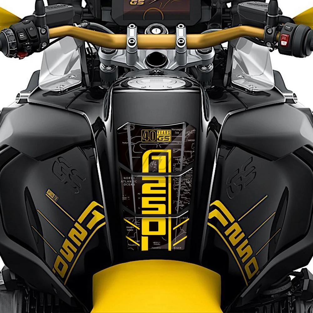 Autocollant de protection de tampon de réservoir de moto, autocollant en os de poisson pour BMW R 12