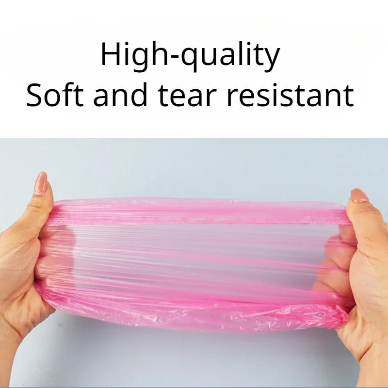 Couvre- bonnets de douche jetables, accessoires de Sauna, bonnets pour cheveux jetables transparents