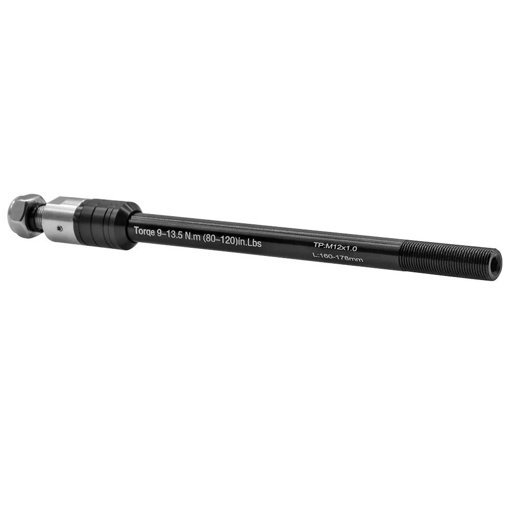 Essieu traversant de remorque de vélo 160-178mm, axe d'attelage de remorque de vélo, axe de chargeme