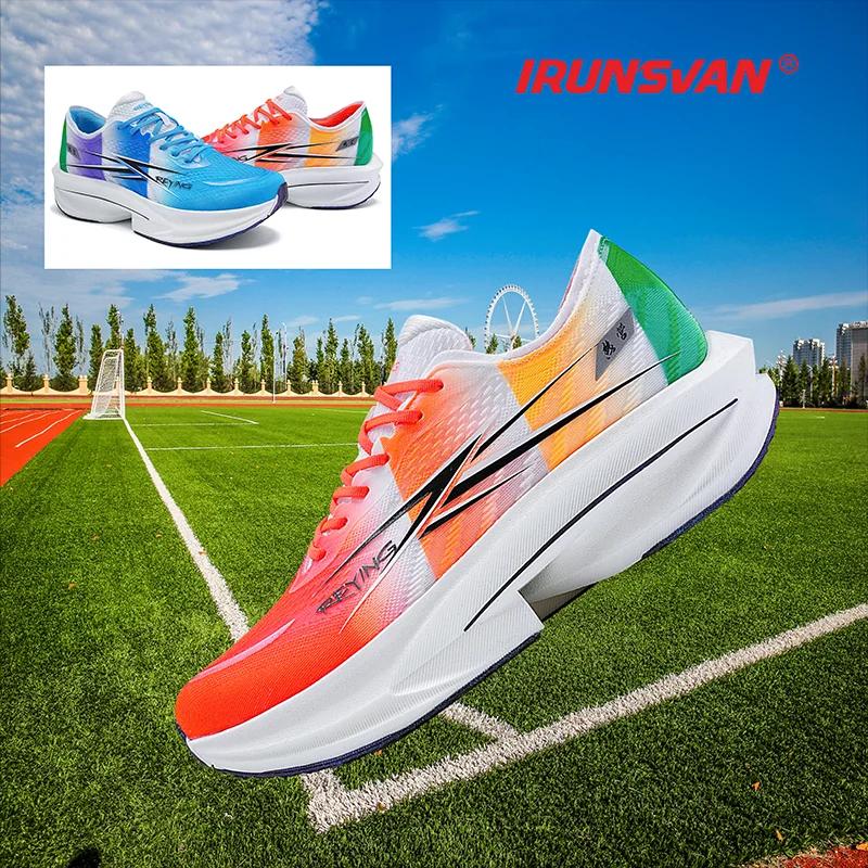 IRUNSVAN Co – chaussures de course à plaque de carbone 1.0 à combustion rapide pour hommes, entraîne
