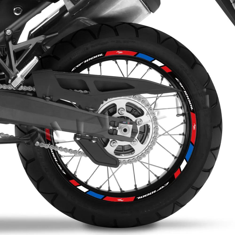 Autocollant réfléchissant pour jante de roue de moto, pour Africa Twin CRF1000L crf 1000 l, bande de