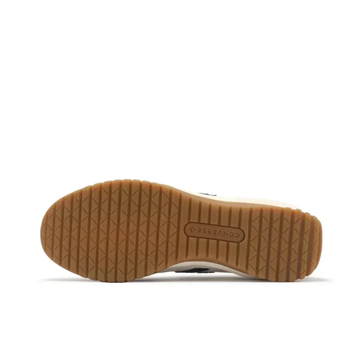 Converse Run Star formateurs hommes et femmes chaussures de Skateboard cuir antidérapant bas en plei