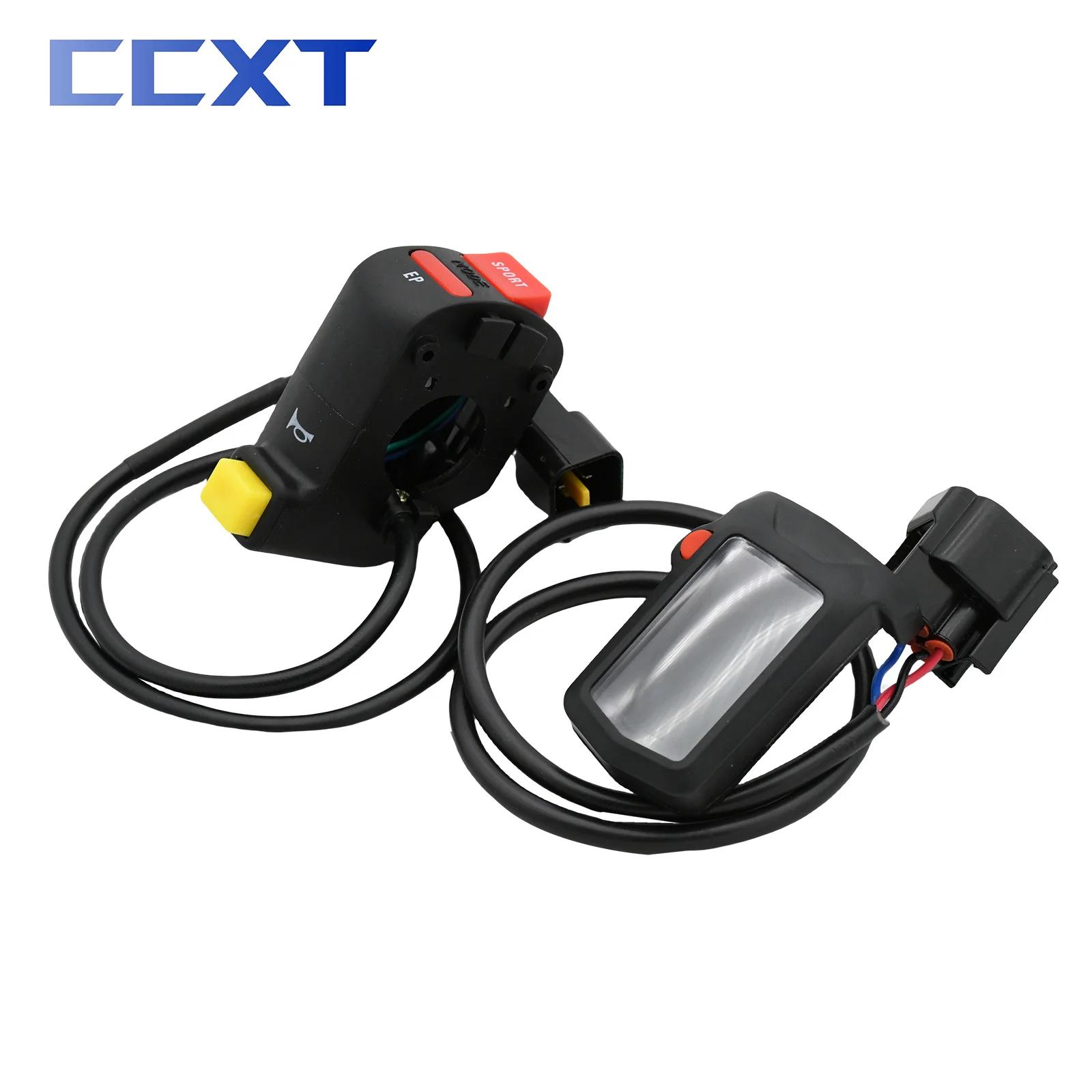 Sélecteur de commutateur de Mode d'alimentation SPORT/EP pour moto électrique, interrupteur de klaxo