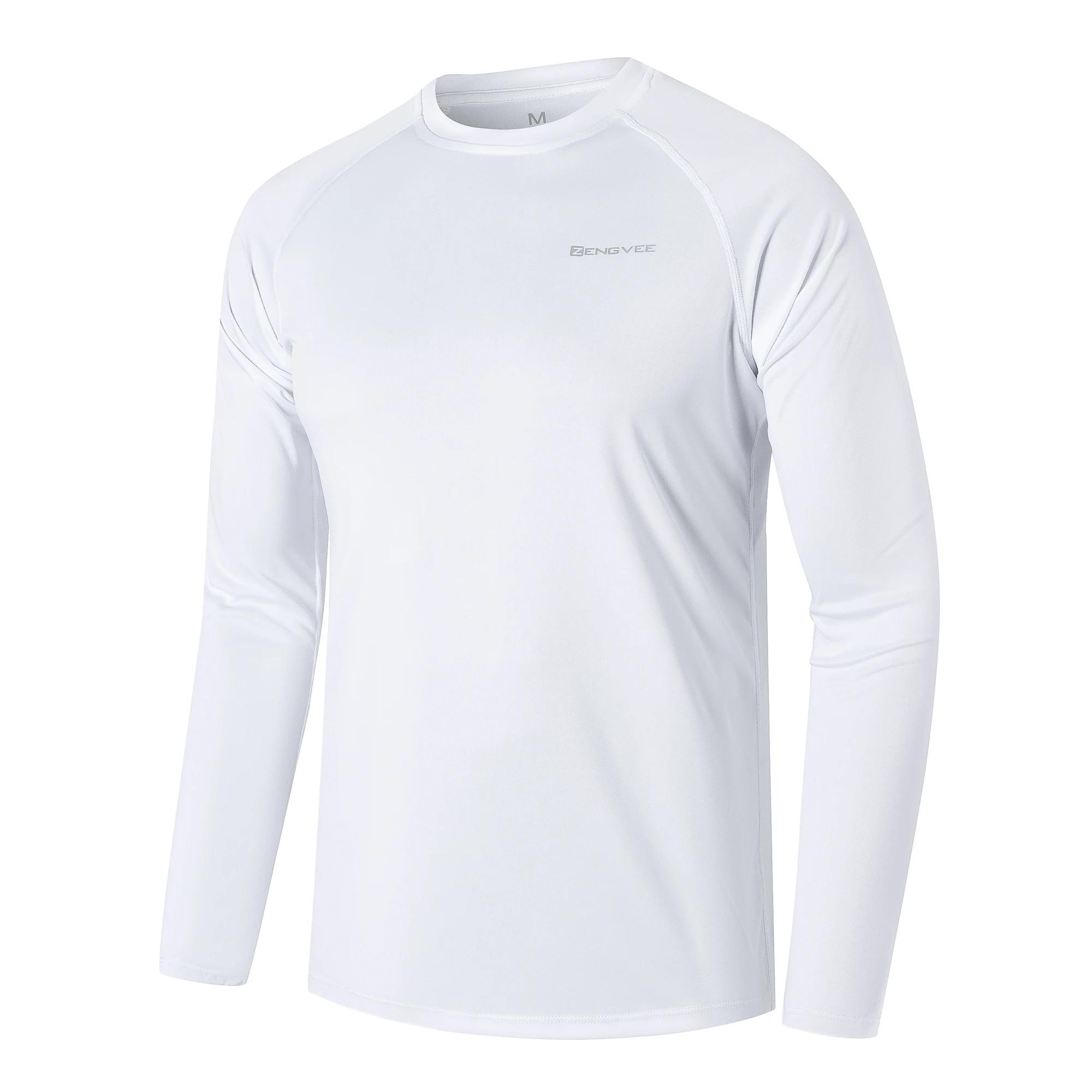 T-shirt manches longues Udissolve 50+ homme - Sport natation course protection solaire séchage rapide