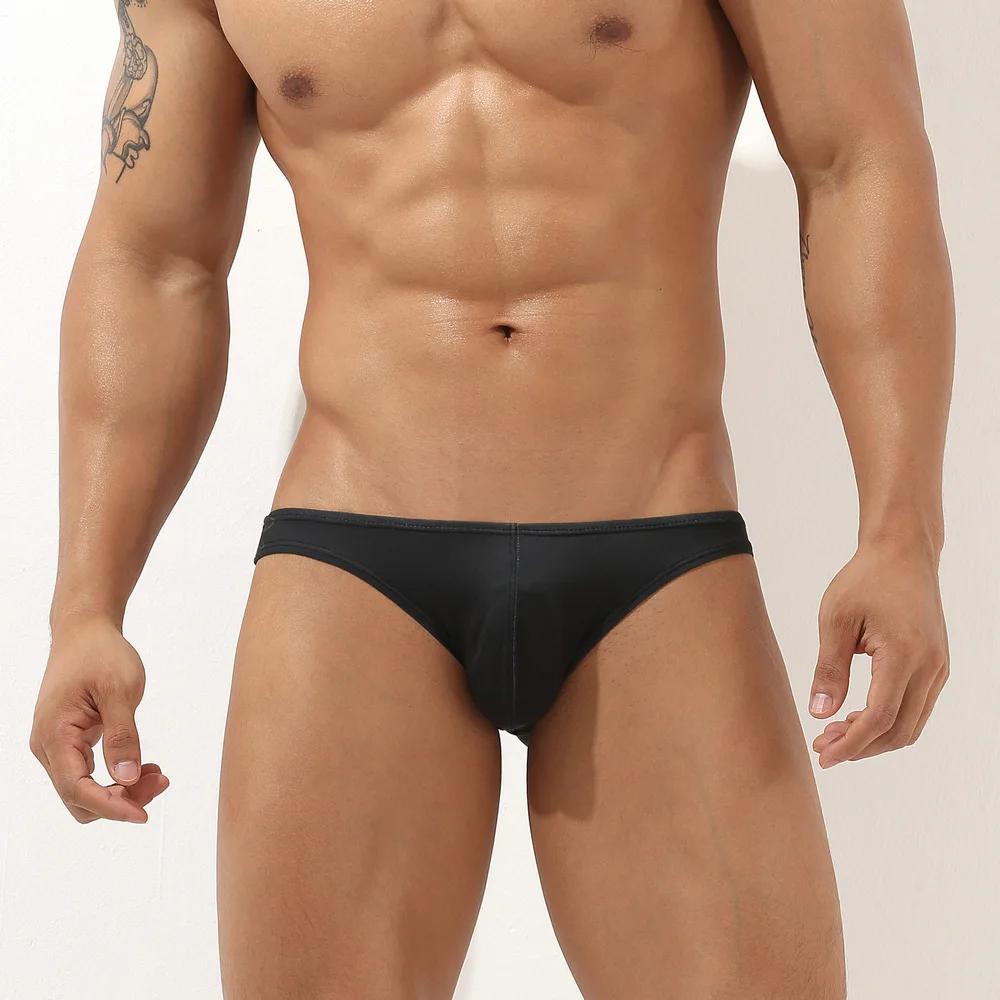 Ensemble trois pièces homme Seobean - Sous-vêtements triangulaires bikini rayures pantalons plage