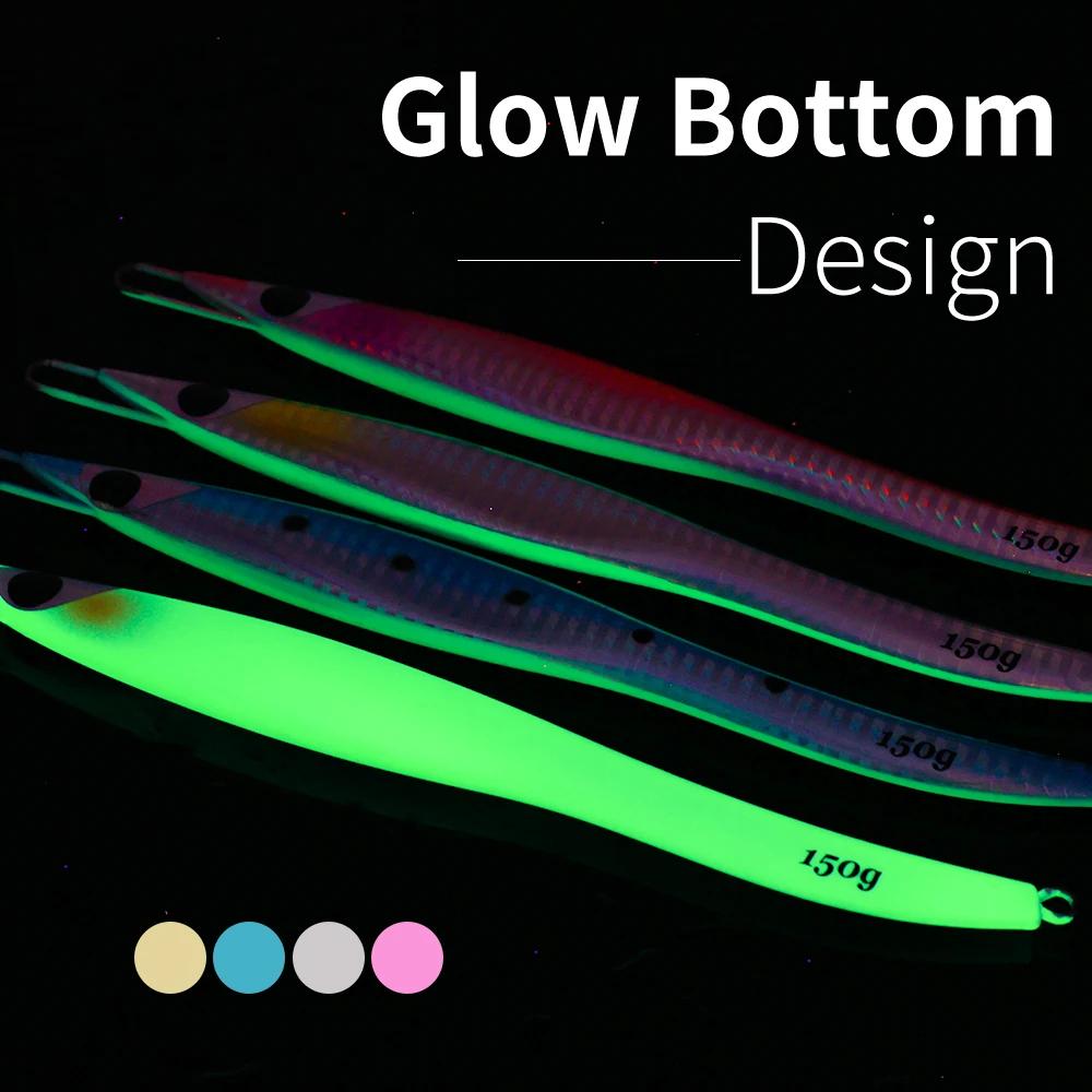 JIGGING PRO G2 Leurres de pêche en haute mer, leurres pour poissons, jigs métalliques, leurres artif
