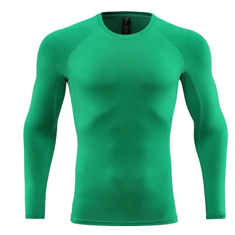 T-shirt compression homme fitness et course - Football jogging salle de sport
